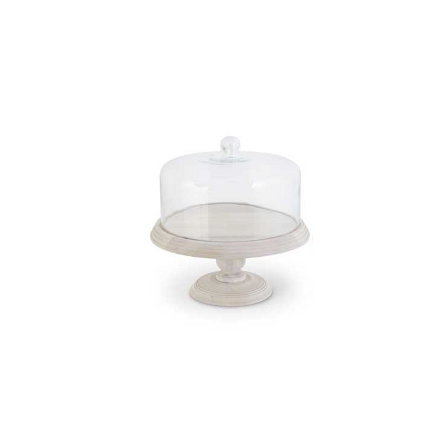 Glass Cloche on Wood Base (Various Styles)