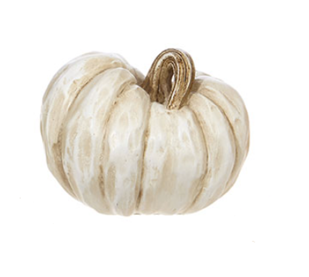 Distressed Resin Pumpkin (Various Colors)