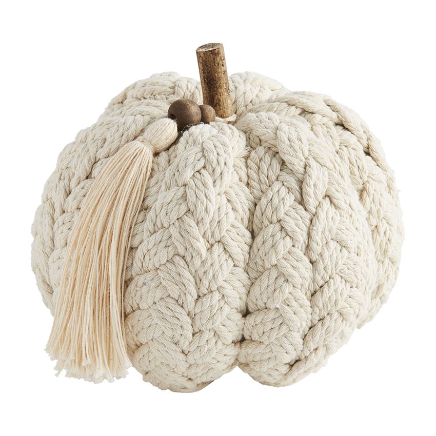 Braided Rope Pumpkin (Various Colors)