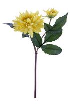 21" Real Touch Dahlia, Yellow
